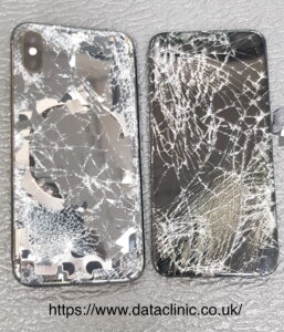 smashed iphone