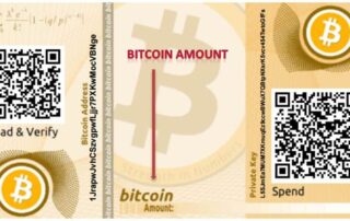 Bitcoin paper wallet