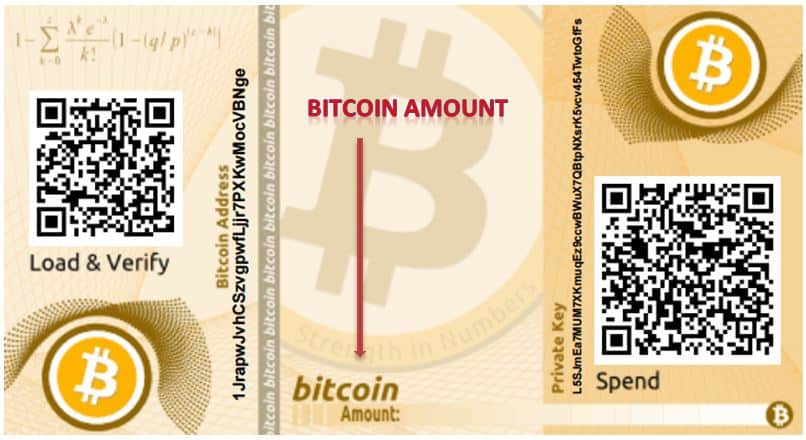Bitcoin paper wallet