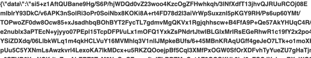 Binance wallet vault data