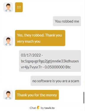 scam chat